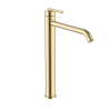 Crosswater 3ONE6 Lever 316 Brushed Brass Tall Basin Monobloc