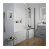 Abacus Vessini L Shaped Shower Bath Rh 1700X850X700