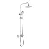 Abacus Emotion Thermo Exposed Shower Valve Kit - Shower Mixer - Chrome