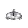 Just Taps Victorian Fixed Shower Head-125mm-Chrome