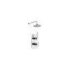 Kartell Viktory Option 2 Thermostatic Concealed Shower Inc Fixed Overhead Drencher