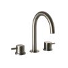 Just Taps VOS Brushed Black 3 Hole Deck Mounted Basin Mixer