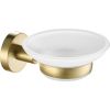 Just Taps VOS Brushed Brass Soap Dish