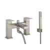 Crosswater Verge Bath Shower Mixer - Brushed Stainless Steel