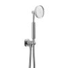 Crosswater Waldorf Shower Handset With Chrome Handle, Wall Outlet & Hose