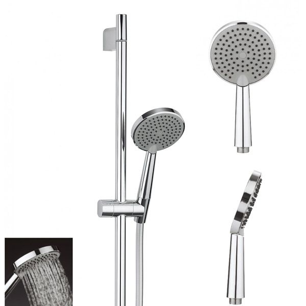 Crosswater ETHOSPACKAGE1 Crosswater Shower Ethos Shower Rail, Handset