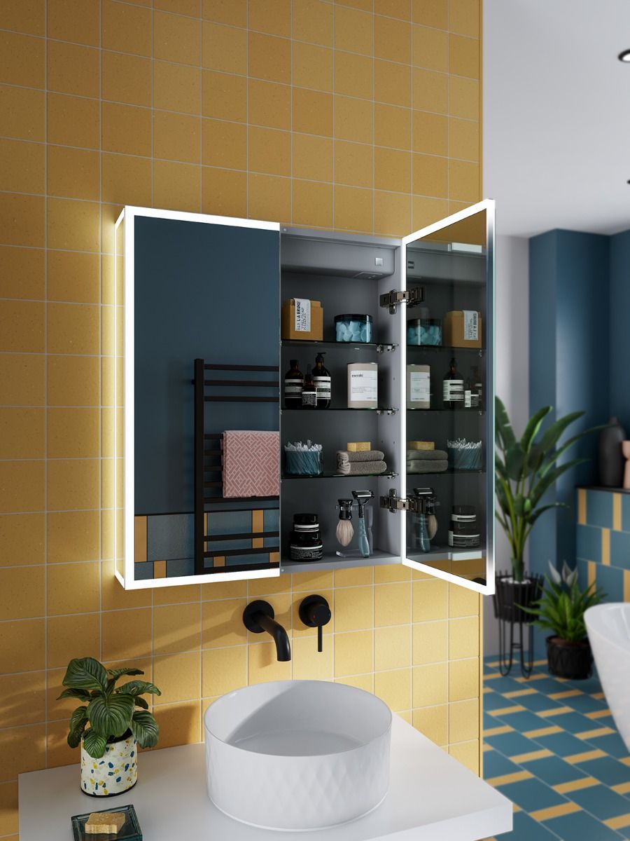 Hib bathroom with speakers 80cm