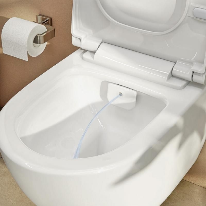 Vitra Aquacare Sento Rimless Wall Hung Bidet Toilet with Integrated