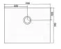 Novellini Timber Wet-Floor Kit 4 1200 x 900mm Central (QKIT4G1)