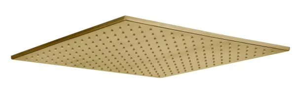 Just Taps HIX Shower Head Ceiling Mounted Brushed Brass