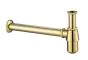 Just Taps Antique Brass Traditional bottle trap with 300mm pipe