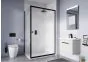 Crosswater  Shower Enclosures Clear 6 Single Sliding Door & Side Panel Bundle 