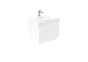 Saneux QUADRO 60cm Wall Mounted 1 Drawer Unit – Gloss White