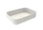 Saneux SIENNA 50x36cm rectangular countertop washbasin