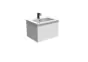 Saneux UNI 60cm washbasin 1TH – Gloss white