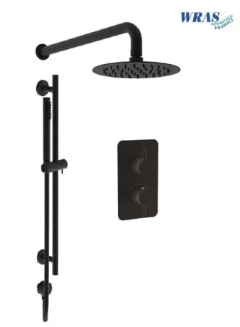Saneux COS 2-Way Shower Kit – Matte Black