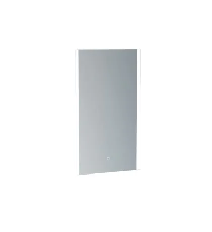 Saneux AIR 40cm electric mirror with vertical acrylic diffused profiles on 2 sides