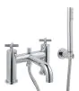 Just Taps Solex Deck Mounted Bath And Shower Mixer With Kit