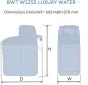  BWT Waterside WS355 Water Softener with 15mm Hoses -  With Free Drinking Water Tap