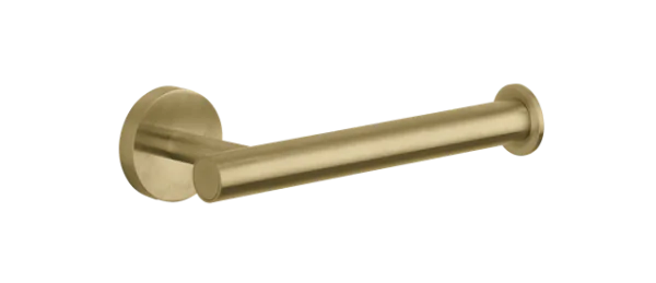 Crosswater 3ONE6 Lever 316 Brushed Brass Toilet Roll Holder