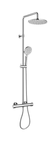 Flova Smart exposed thermostatic shower column with Easy Fix Kit included