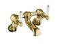 Just Taps Bath filler wall-mounted, MP 0.5 Brass with nickel finish