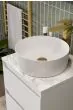 Saneux SIENNA 36cm round countertop washbasin