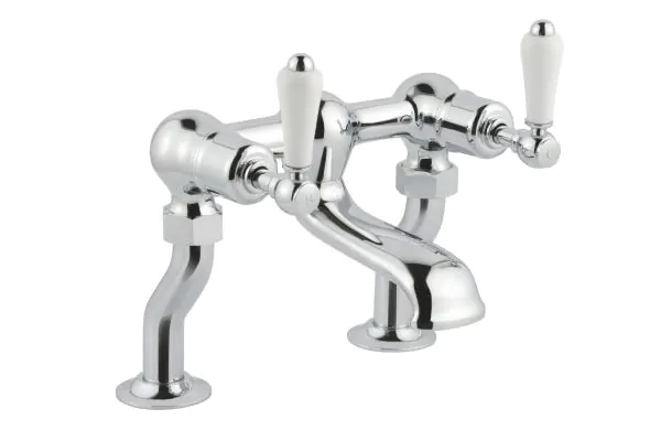 Just Taps Deck mounted bath filler, MP 0.5 Brass with nickel finish