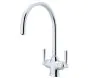Perrin And Rowe Mimas Kitchen Sink Mixer Tap With Filtration And C-Spout