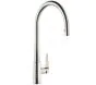 Abode Coniq R Single Lever Pull Out Kitchen Tap - Brushed Nickel