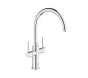 Grohe Ambi Cosmopolitan Kitchen Sink Mixer Tap With 2 Handle