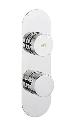Crosswater Central 1501 Shower Thermostatic Back Plate ONLY Etched Chrom