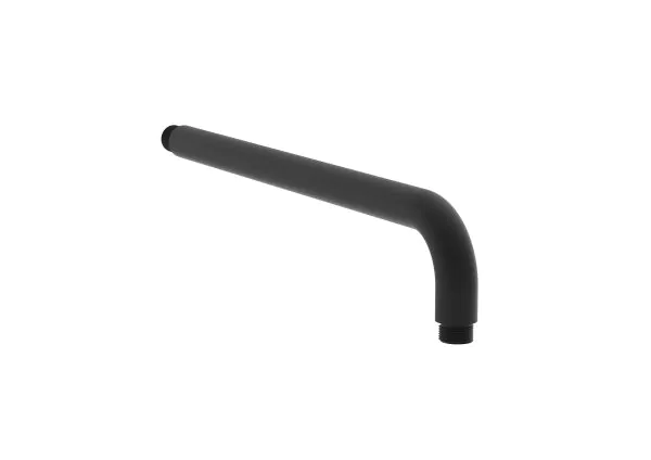 Saneux COS Round Wall Mounted Shower Arm – 400mm / Matte Black