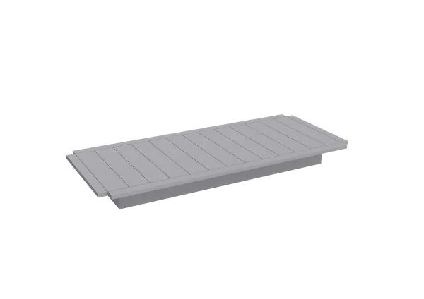 Saneux FRONTIER 120cm tray – Matte Stone Grey