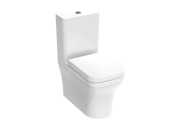 Saneux INDIGO close coupled WC pan – rimless