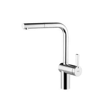 KWC Livello single lever monobloc with pull-out spout
