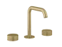 Crosswater 3ONE6   Basin 3 Hole Set Brushed Brass