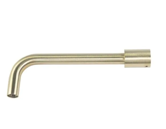 Crosswater PRO120 220mm Spout Brushed Brass  