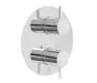 Just Taps Florence Thermostatic Concealed 3 Outlet Shower Valve