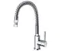 Just Taps Spring Single Lever Sink Mixer, Swivel Spout