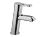 Just Taps Nuvola Single Lever basin mixer without pop up waste