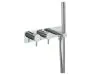 Just Taps Florence Thermostatic Concealed 2 Outlet Shower Valve With Attached Handle