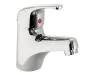 Just Taps Topmix single lever basin mixer with click clack waste