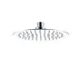 Just Taps Glide Ultra-Thin Round Fixed Shower Head 300mm-Chrome