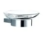 Just Taps Plus Soap Dish Holder 84mm Wide - Chrome