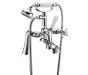 Just Taps Plus Nelson Deck Mounted Bath Shower Mixer with Kit