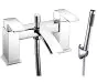 Just Taps Plus Dash Deck Mounted Bath Shower Mixer With Kit