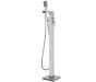 Just Taps Plus Cami Floor Standing Bath Shower Mixer With Kit