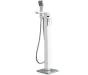 Just Taps Plus Sable Floor Standing Bath Shower Mixer with Kit