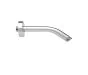 Just Taps Techno Wall Mounted Shower Arm 240mm Length-Chrome